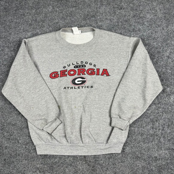 CSA Other - CSA Sweatshirt Mens Size Medium Gray Georgia Bulldogs Athletics NCAA Graphic
